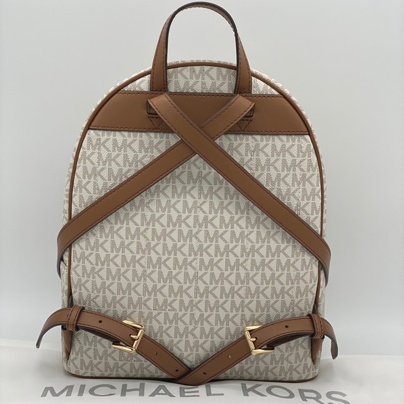 MICHAEL KORS KENLY MEDIUM BACKPACK VANILLA - Picture 2 of 16